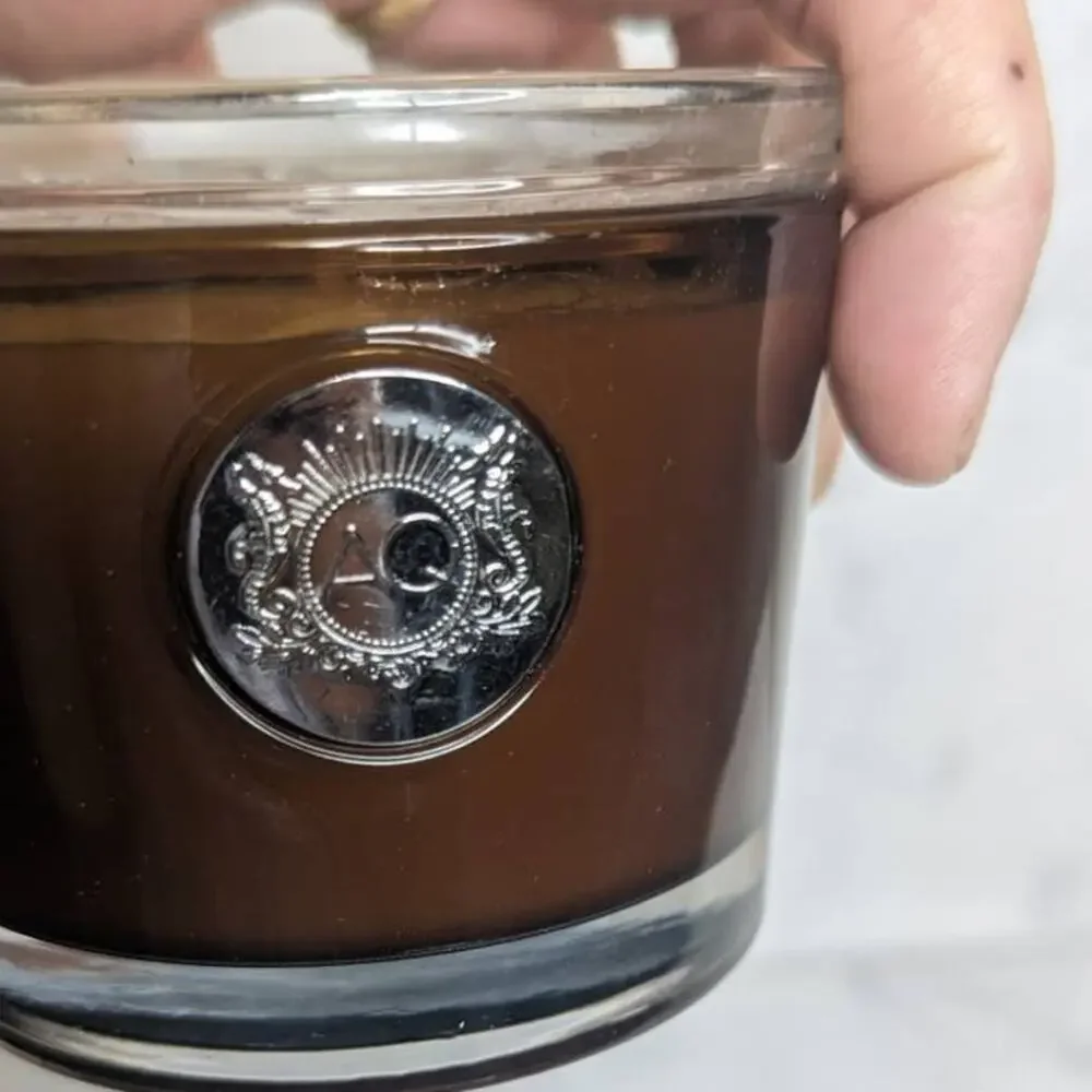New Aquiesse 5 oz scented soy jar candle currant and rose